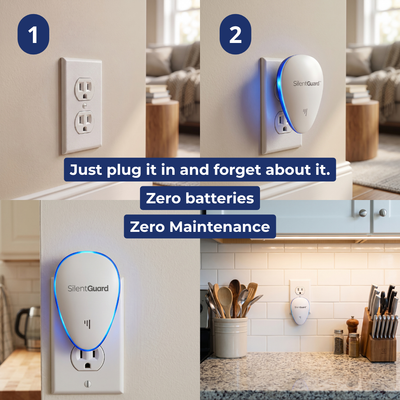 SilentGuard™ Pro | Plug in. Go quiet. Take your home back.