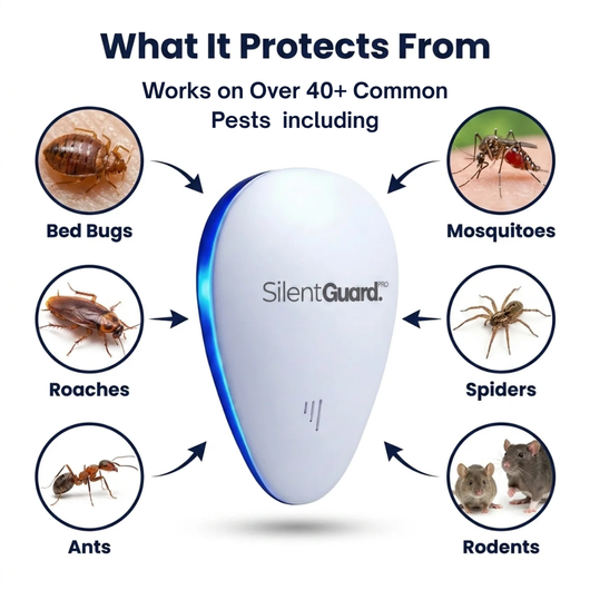SilentGuard™ Pro | Plug in. Go quiet. Take your home back.