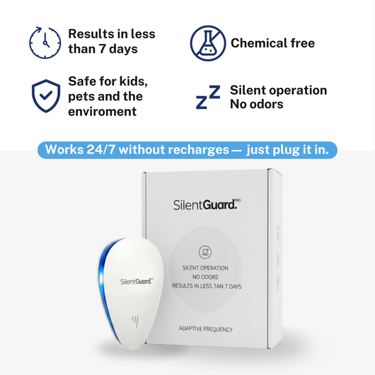 SilentGuard™ Pro | Plug in. Go quiet. Take your home back.
