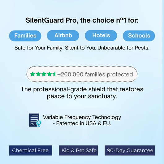 SilentGuard™ Pro | Plug in. Go quiet. Take your home back.